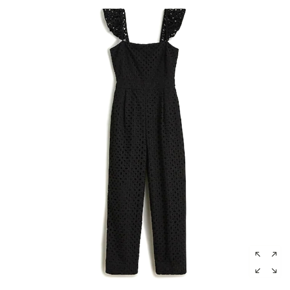 J. Crew Ruffle Sleeve Jumpsuit- Brand New w/tags